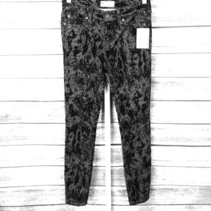 Size 25 Copperhead Skinny Velvet Jeans